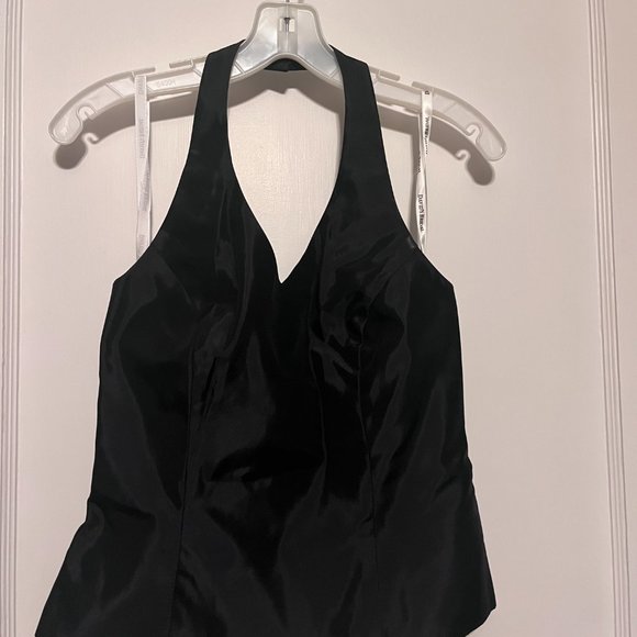 David's Bridal 2-Piece Black Cocktail/Bridesmaid Set, Size 6 - Picture 4 of 12